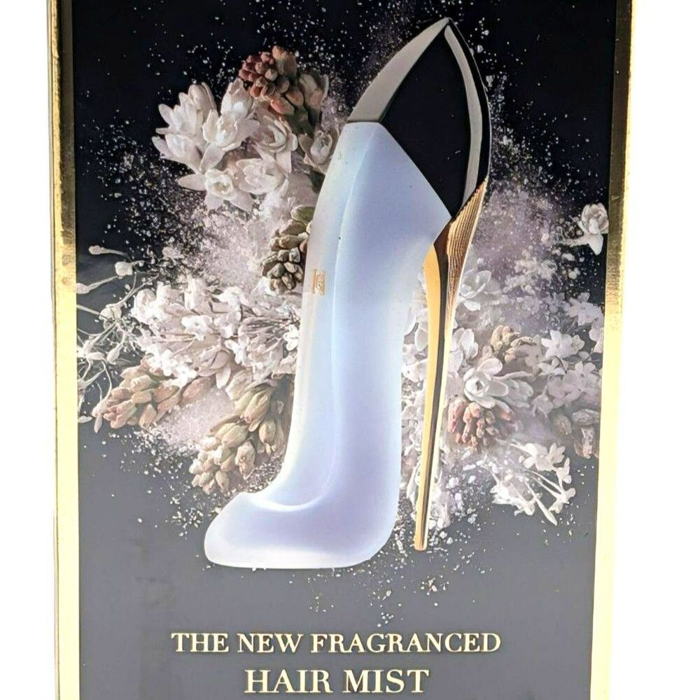 GOOD GIRL Hair Mist Carolina Herrera NIB Blue High Heel